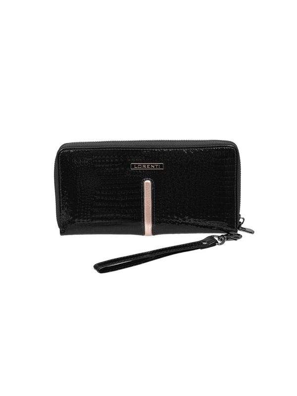 Wholesale Women's leather wallet black