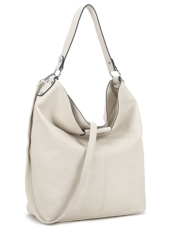 Wholesale Beige shoulder bag with adjustable strap LUIGISANTO