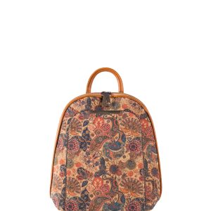 Wholesale Dark Blue Women's Cork Backpack