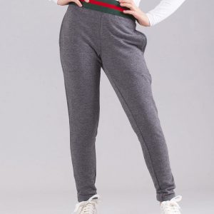 Wholesale Dark Grey Girls Sweatpants with Pockets