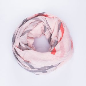 Wholesale Coral cotton bandana with tassels