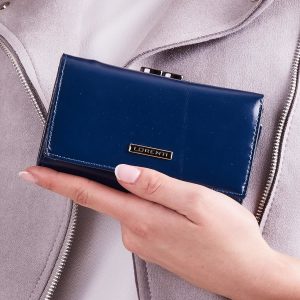 Wholesale Dark Blue Elegant Women's Wallet