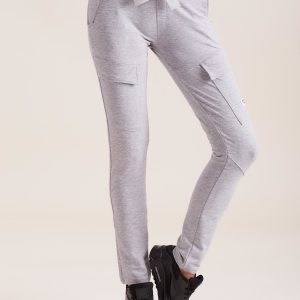 Wholesale Grey sweatpants with pockets