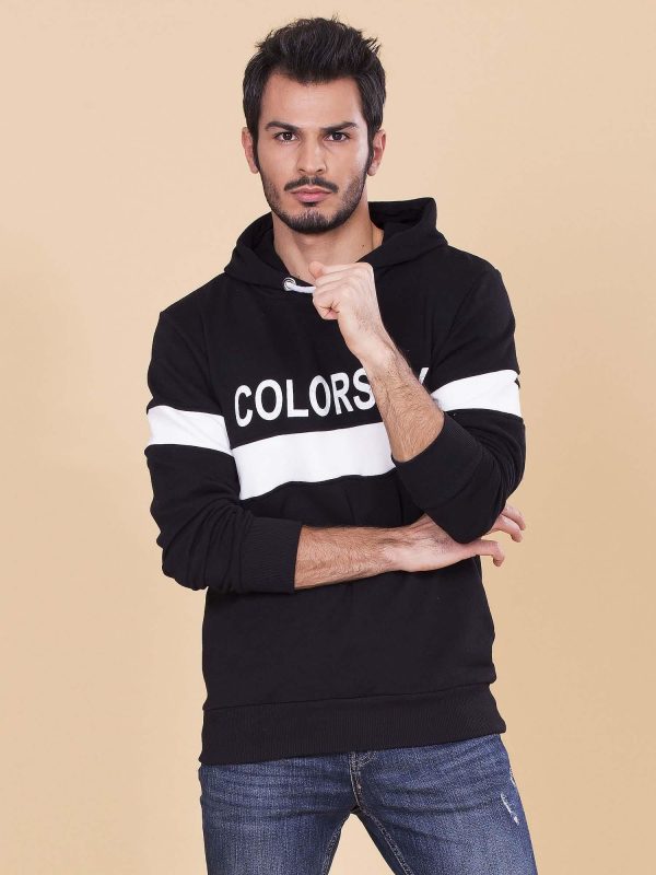 Wholesale Black hoodie for man