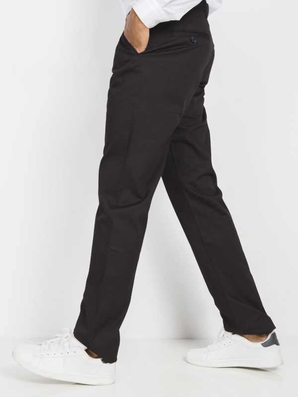 Wholesale Black Men's Chinos