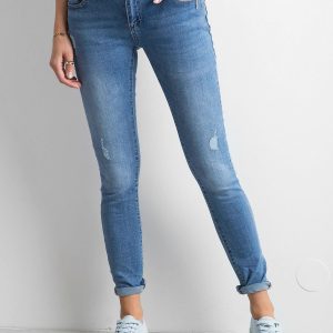 Wholesale Women's regular jeans blue