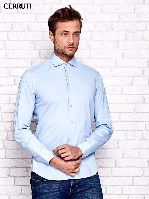 Wholesale CERRUTI Men's Light Blue Shirt