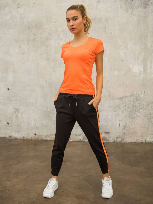 Wholesale Orange sports t-shirt