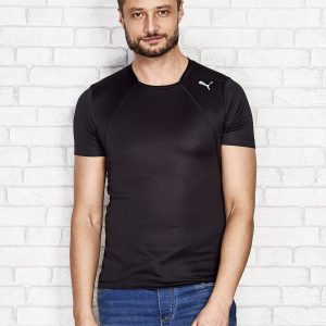 Wholesale PUMA Black T-shirt for men with stitching