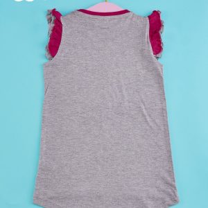 Wholesale Gray t-shirt for girl PEPPA PIG