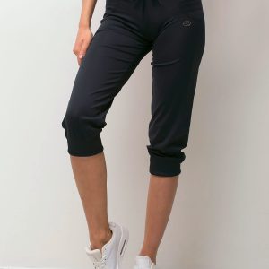 Wholesale Navy blue capri pants with applique