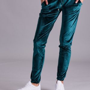 Wholesale Green velour pants