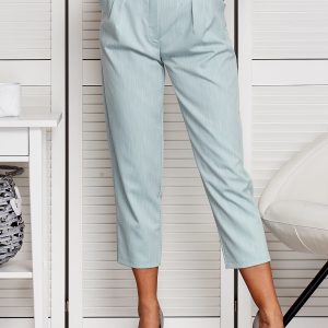 Wholesale Mint pants with ruching