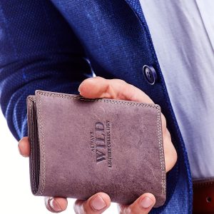 Wholesale Brown Wallet For Men Leather With Embossing