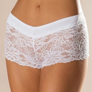 Wholesale White and black panty set 2 pairs