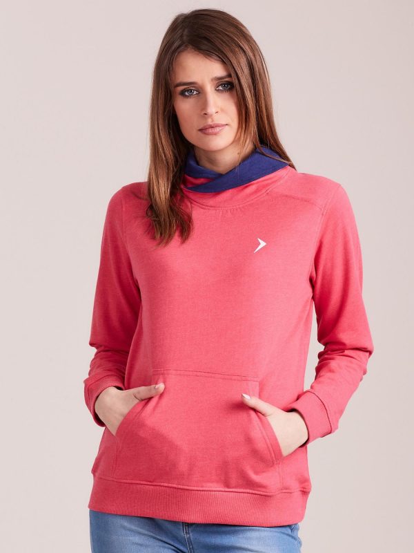 Wholesale Outhorn Dark Pink Kangaroo Sweatshirt