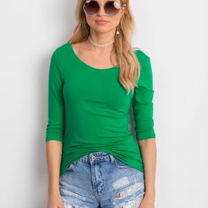 Wholesale Green blouse for women basic