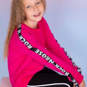 Wholesale Sweatshirt for girls pink