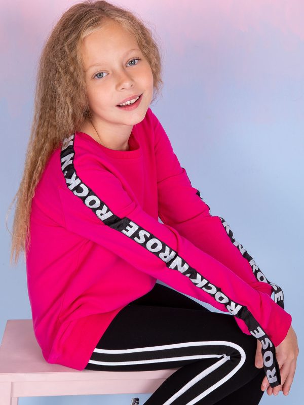 Wholesale Sweatshirt for girls pink