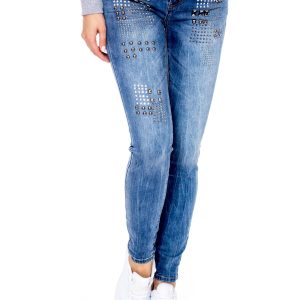 Wholesale Blue jeans for women with applique