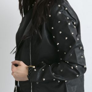 Wholesale Black Ramone with studs