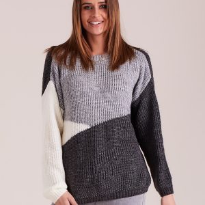 Wholesale Dark gray sweater three colors