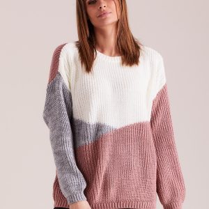 Wholesale Ecru sweater three colors