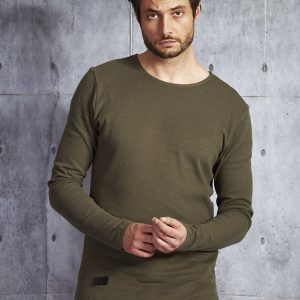 Wholesale Khaki Longer Blouse for Men