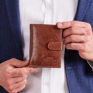 Wholesale Brown leather wallet for men