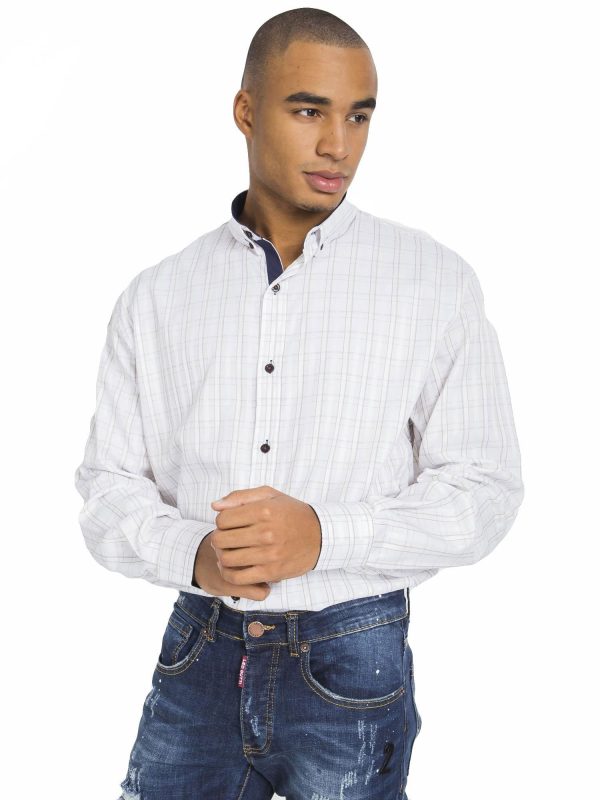 Wholesale Brandon Men's White Shirt