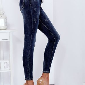 Wholesale Blue fitted jeans for women