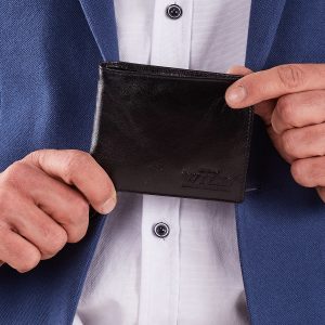 Wholesale Soft Men's Wallet Black