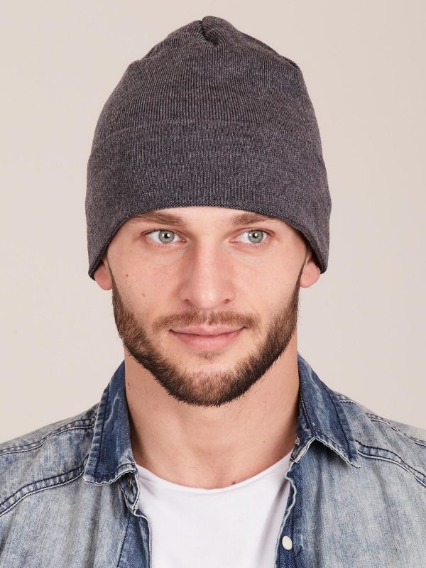 Wholesale Dark Grey Men's Hat