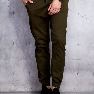 Wholesale Khaki Joggers for Men with Strawberry