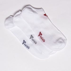 Wholesale Set of white short men's sports socks 3 pieces