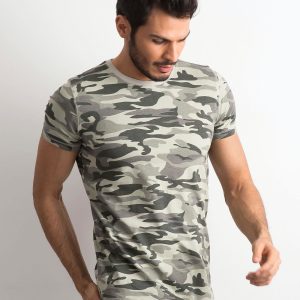 Wholesale Men's T-shirt with military print