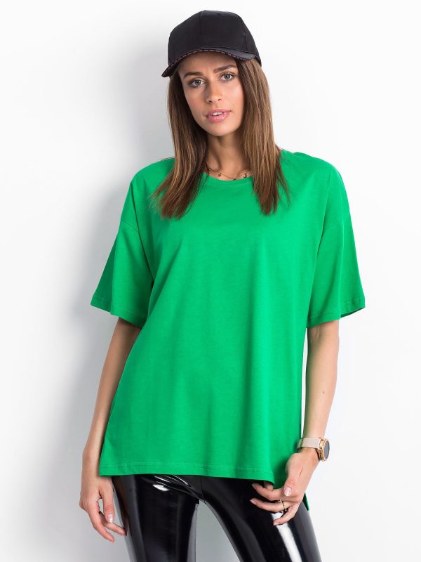 Wholesale Green oversized t-shirt