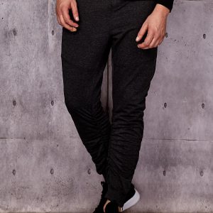 Wholesale Dark grey sweatpants with tracksuits