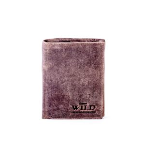 Wholesale Genuine leather wallet men brown