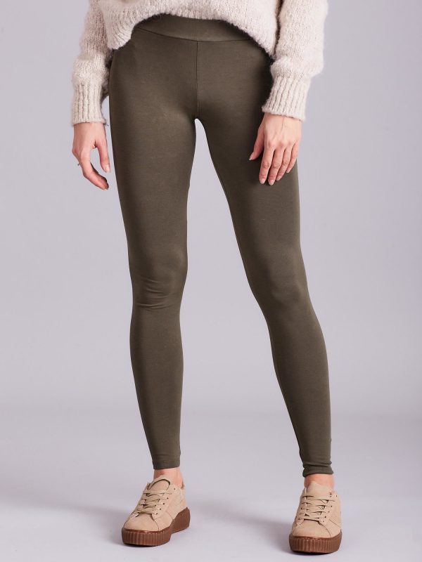 Wholesale Khaki leggings Basic