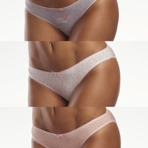 Wholesale Cotton briefs with decorative trimming