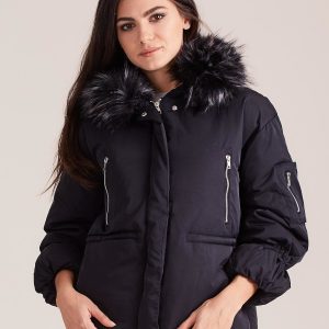 Wholesale Black women's jacket for winter