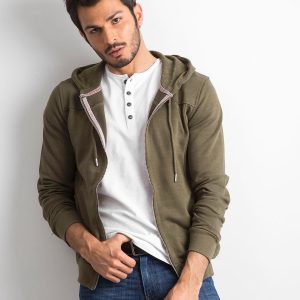 Wholesale Khaki Men's Sweatshirt