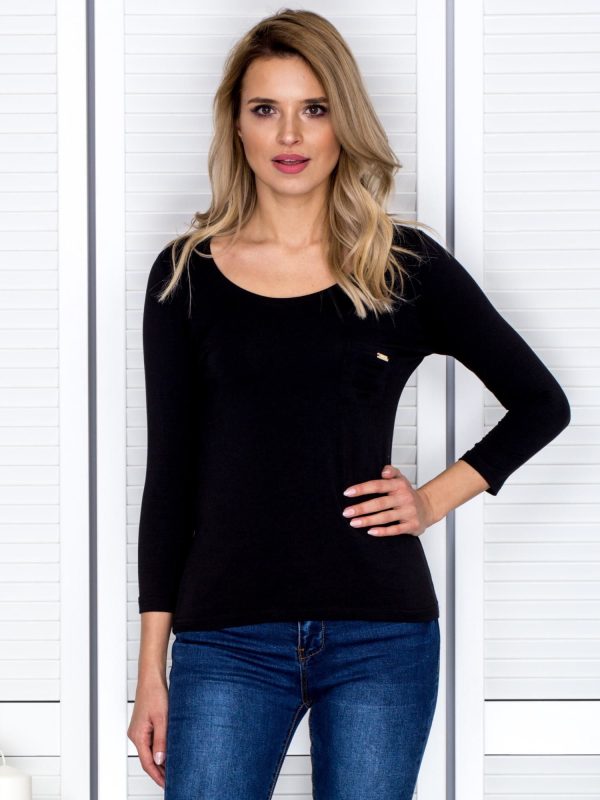 Wholesale Blouse black cut out