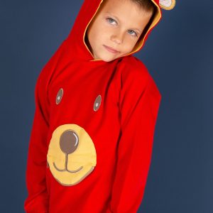 Wholesale Red hoodie for boy