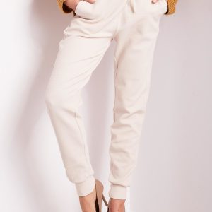 Wholesale Beige Plus Size Sweatpants