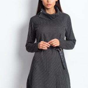 Wholesale Black Striped Dress