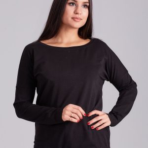 Wholesale Black Cotton Blouse