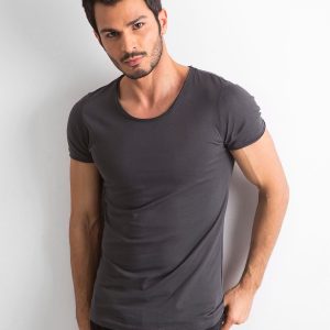 Wholesale Graphite Smooth Men's T-Shirt