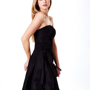 Wholesale Black flared dress